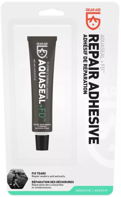 Adhésif de réparation flexible durable GEAR AID Aquaseal FD, 0,75 oz