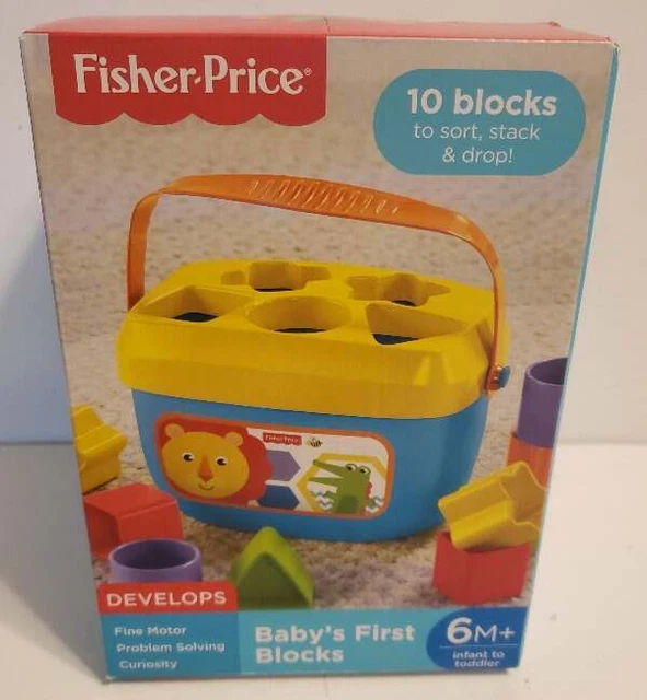 Fisher Price Baby's First Blocks Shape Sorting Toy NEW NIB Developmental