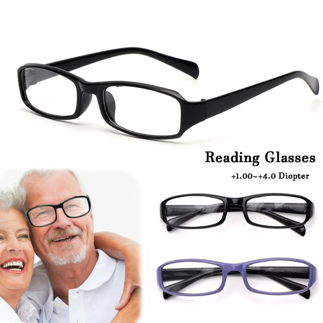 +1.00~+4.0 diottrie lettura di occhiali Presbyopia Eyewear Vision Care valvole oculari