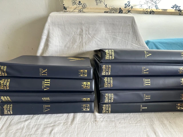 IPC BIRDS OF The World Magazines Bound Volumes 1- 9 Complete as ...