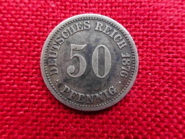 50 Pfennig 1876 A    (09)