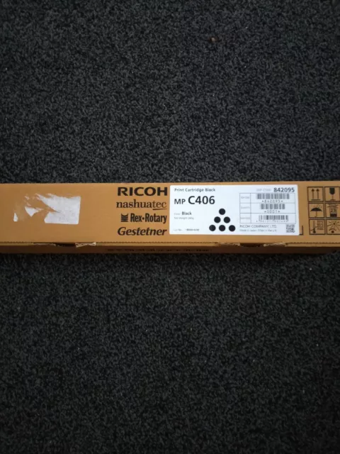 Ricoh MP C406 Genuine 842095 black toner OEM Photocopier toner