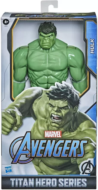 Hulk Marvel Avengers Hulk 30 CM Lux Superhéroe E74755L2 HASBRO -nuovo-italia