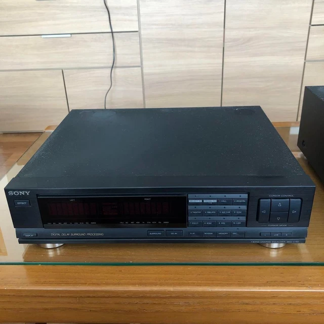 Égaliseur Graphique Sony SEQ-711 - 2 Canaux 7 Bandes - Testé Et Fonctionne - Japon