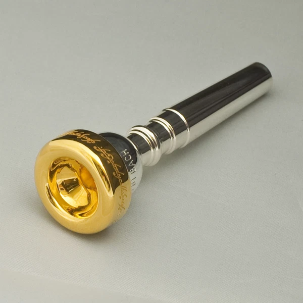Stork 24K Gold Rim & Cup Trumpet Mouthpiece, 4D