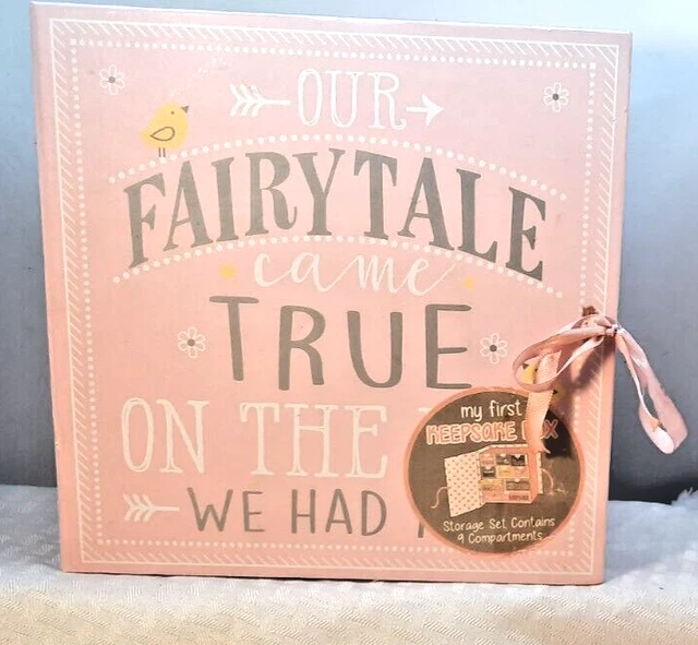 My First Keepsake box for baby - Jessica Flick - storage for 9 keepsakes