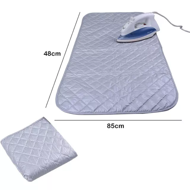 Table Top Ironing Pad Travel Iron Blanket Board Perfect for Holiday Caravan  Trip