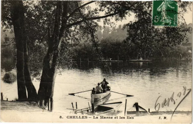 CPA Chelles - La Marne et les Iles FRANCE (1020819)