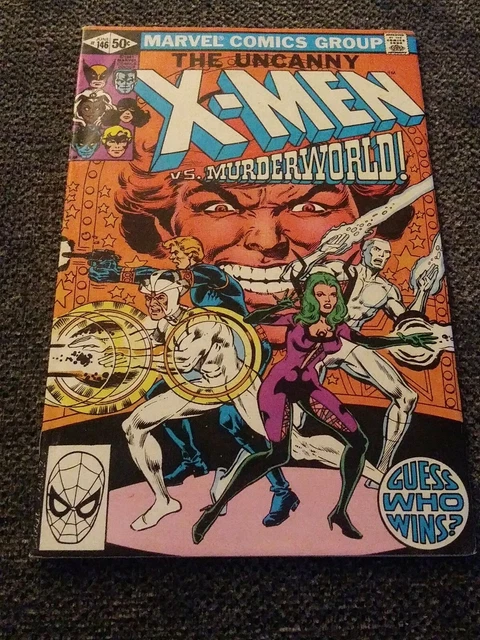 The Uncanny X-Men #146, June 1981 Marvel Comic Book, "Vs. Murderworld",