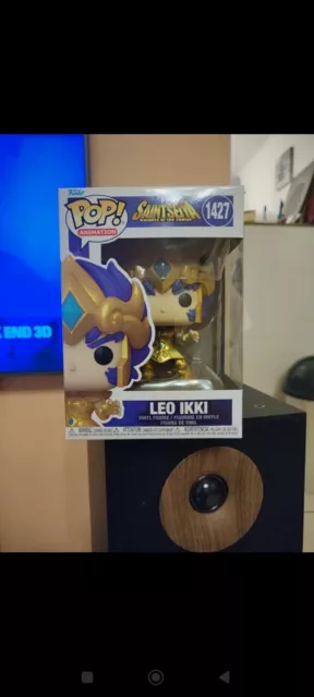 Funko Pop! Animation Les Chevaliers du Zodiaque - ! Leo Ikki Figurine en Vinyle