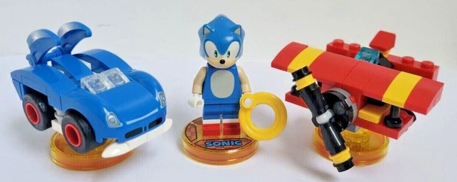 LEGO DIMENSIONS SONIC THE HEDGEHOG: Sonic OR The Tornado OR Sonic ...