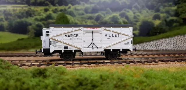 Wagon Isotherme Marcel Millet SNCF - HERIS HO (Rare) Wagon Isotherme Marcel Millet SNCF - HERIS HO (Rare)