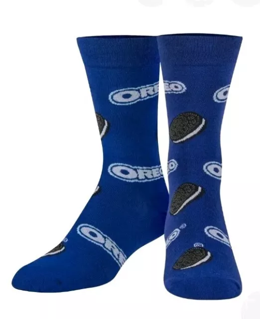 Oreo Cookie Novelty Socks Fits Men's Shoe Size 6-12 - New