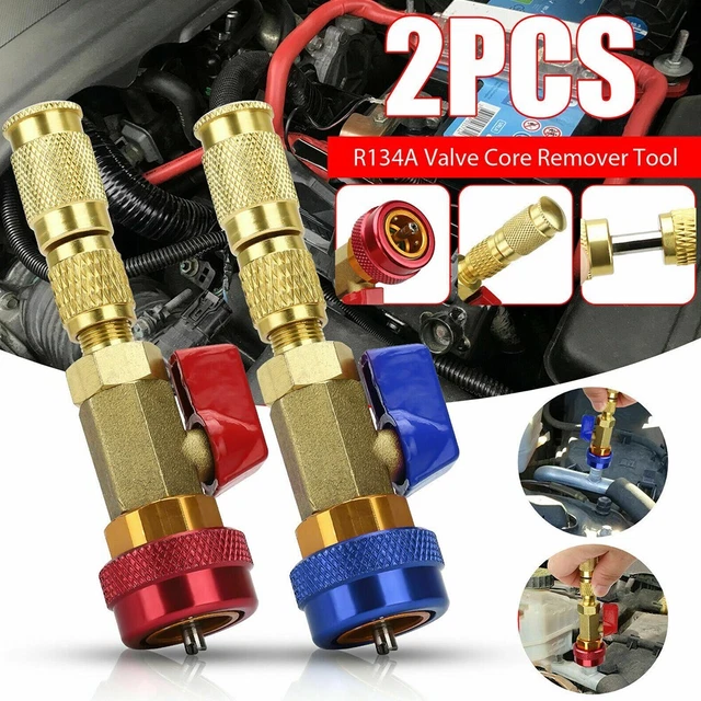 Kit d'outils pratique pour enlever rapide haute pression noyau de vanne CVC AC R