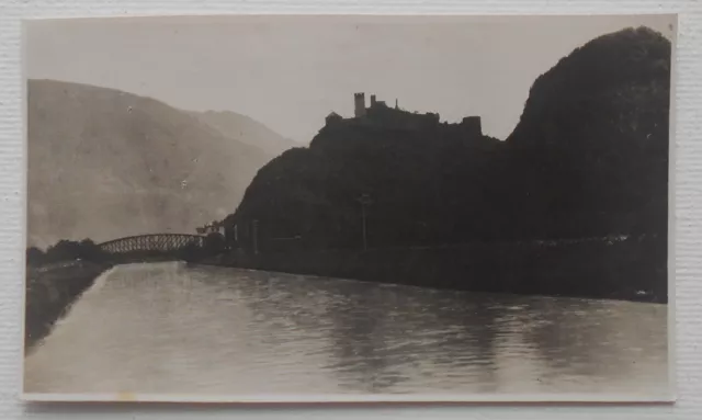 Castello Di S. San Firmiano Bolzano Fotografia Agosto 1925 Cm. 6 X 10