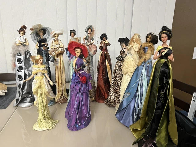 11 Assorted Duck House Heirloom Tassel Dolls 11”-16” Tall Free Shipping READ 1st