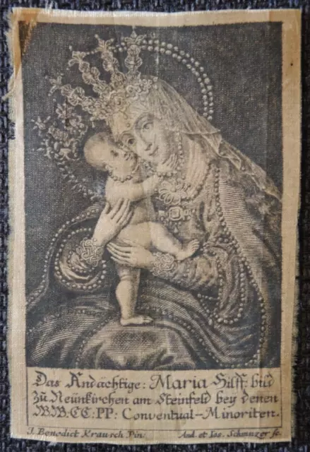 Andachtsbild  NEUKIRCHEN a. Steinfeld - Wallfahrt   holy card , santino   #199