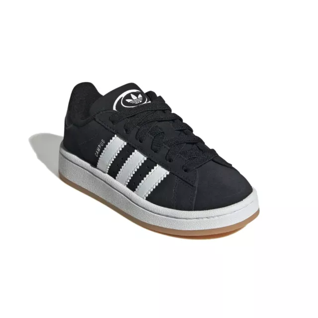 ADIDAS CAMPUS 00S Scarpe Bambino con Lacci Elastici Sneaker Nere Bianche 30 5 31 EUR 89 90 PicClick IT