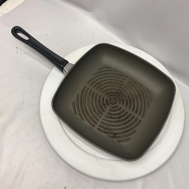 SCANPAN CAST ALUMINUM 10" Griddle Skillet Stovetop Grill Fry Saute Pan