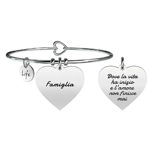 Pulsera Rígida Kidult Family Corazón Familia 731259