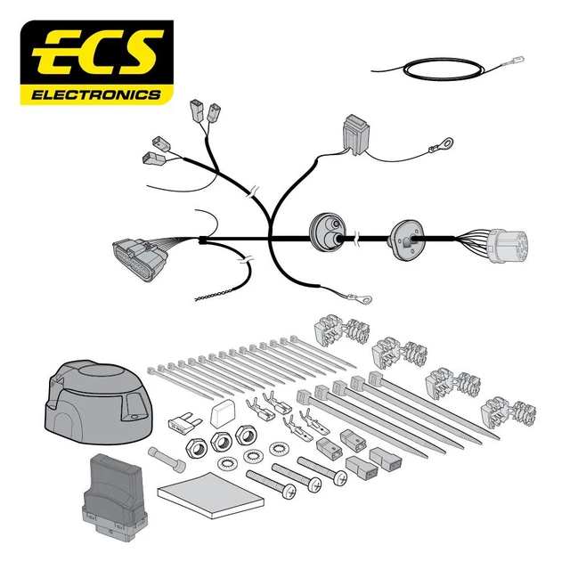 Westfalia 13-Pin Electric Kit For Audi A6 Allroad, Avant, Saloon (from 02/18) And Audi A7 Sportback (from 04/18 - View #4
