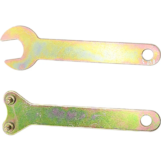 1 par de llaves de tornillo amoladora angular, llave de lijado,