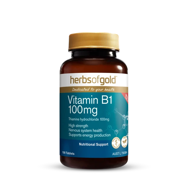 Vitamin B1 100mg //  High Strength Thiamine Hydrochloride 100 Tablets