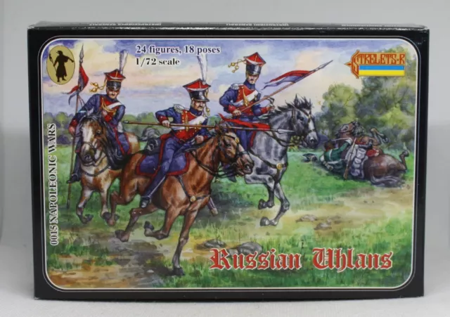 STRELETS  0015  1:72  /  Russian Uhlans / guerre Napoléonienne