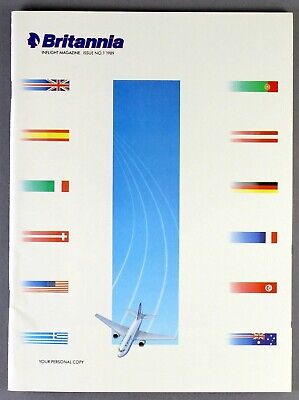 Britannia Airways Vintage Airline Inflight Magazine No.1 1989 Walt Disney World