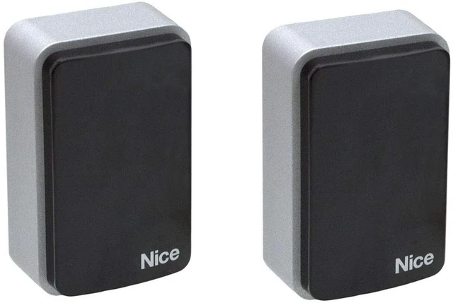 Fotocélulas Fijas Sincronizadas Slim con tecnología Nice BlueBUS EPMB.