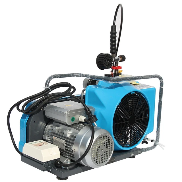 220V 1PH 3HP 4500Psi Scuba High-Pressure Air Compressor 100 L / min Manual Stop 220V 1PH 3HP 4500Psi Scuba High-Pressure Air Compressor 100 L / min Manual Stop