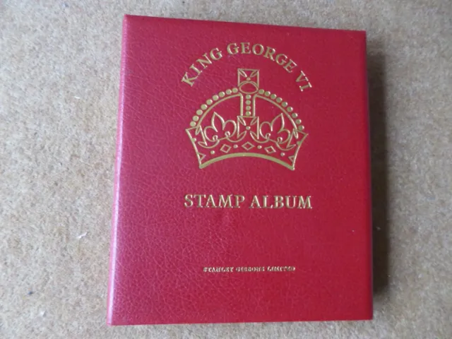 KGVI British Empire Collection UM/MM in SG KGVI album - rf452