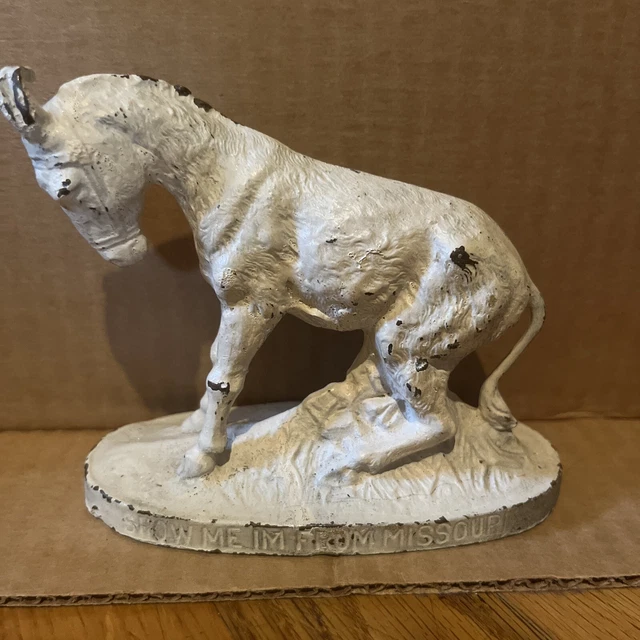SHOW ME I’M From Missouri Metal Donkey Worlds Fair St Louis 1904