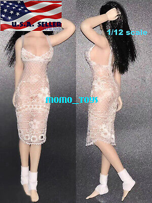 1/12 Lace Dress Lingerie For 6" TBLeague PHICEN T01 Female Figure Doll ❶USA❶
