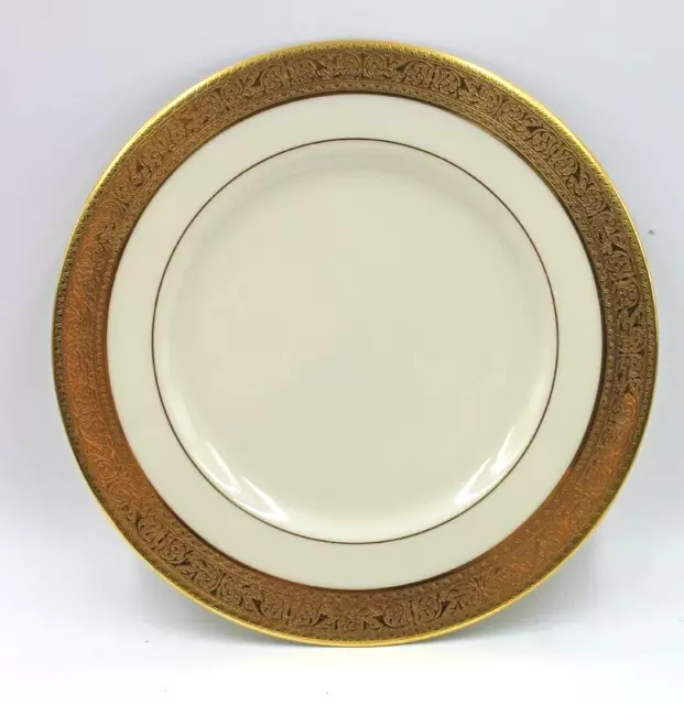 Lenox China Westchester Salad Plate Sold Individually Gold Backstamp 1st Quality