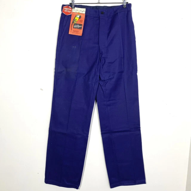Combinaison De Travail Homme Vintage Pirelli Sanfor Bleue - Taille 58 Italie, état Comme Neuf Sans étiquettes