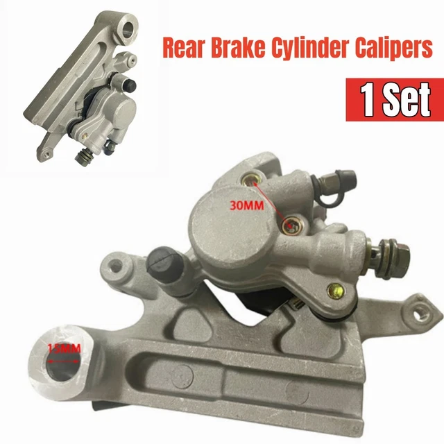 ATV Motorbike Rear Brake Pump Master Hydraulic Cylinder Caliper Assembly Kit US