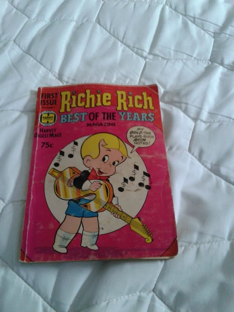 Richie Rich Harvey Comic Best Of the Years Book