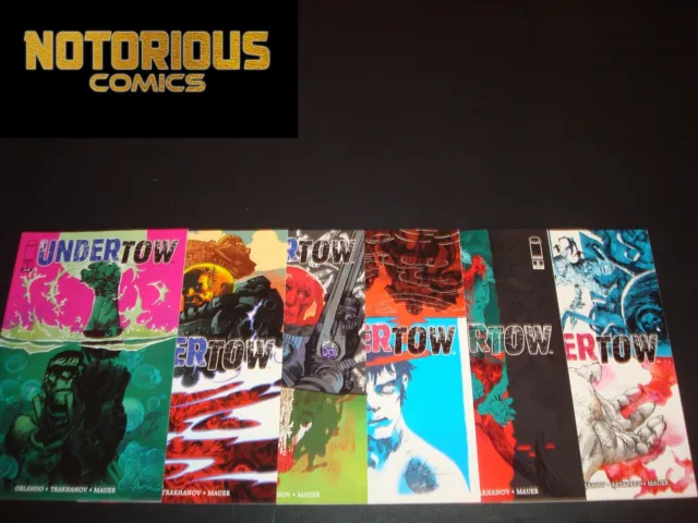 Undertow 1-6 Complete Comic Lot Run Set Image Orlando Collection