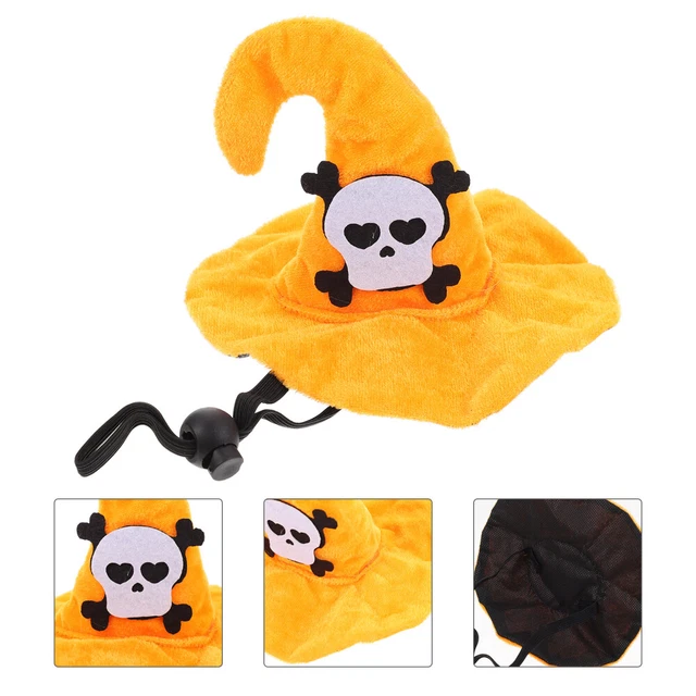 Cappello per animali domestici ali di pipistrello mago festa di Halloween copricapo costumi abbigliamento