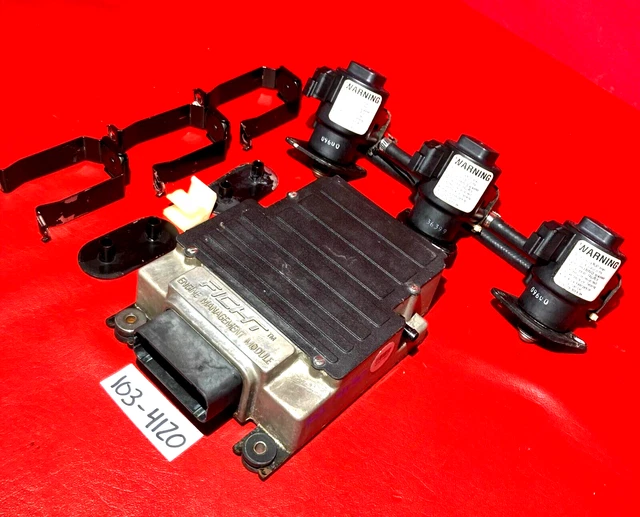 Kawasaki Ultra 130 Di Stx 1100 Di Emm Ficht ECU ECM Computer & Matched Iniettori