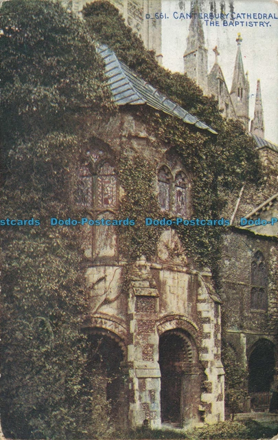 R652512 Canterbury Cathedral. The Baptistery. Photochrom. Celesque Series