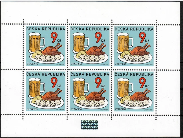 Tschechische Republik 2005 - Mi. 433 "Europa/Cept" im Kleinbogen postfrisch