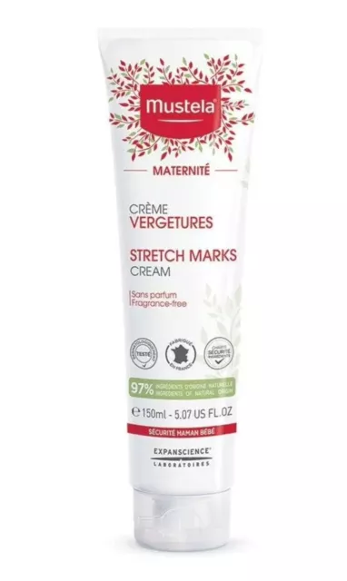 🔥 Mustela Maternity Stretch Marks Cream for Pregnancy - 5.07 Fl Oz