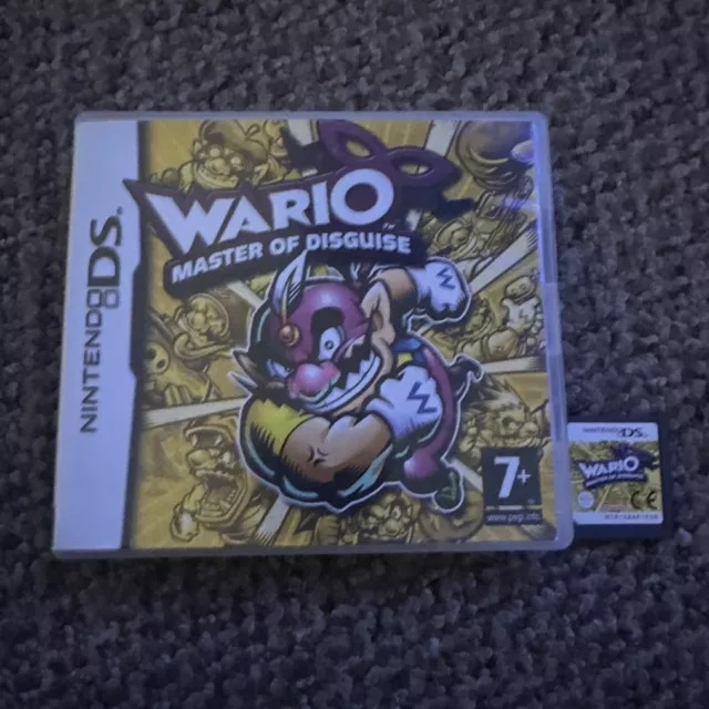 Nintendo DS Game Wario The Master Of Disguise Free Delivery