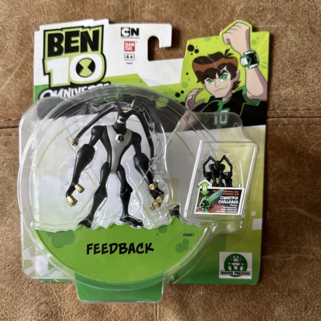 BEN 10 TEN OMNIVERSE FEEDBACK ACTION FIGURE BANDAI New And Sealed Free Uk Post