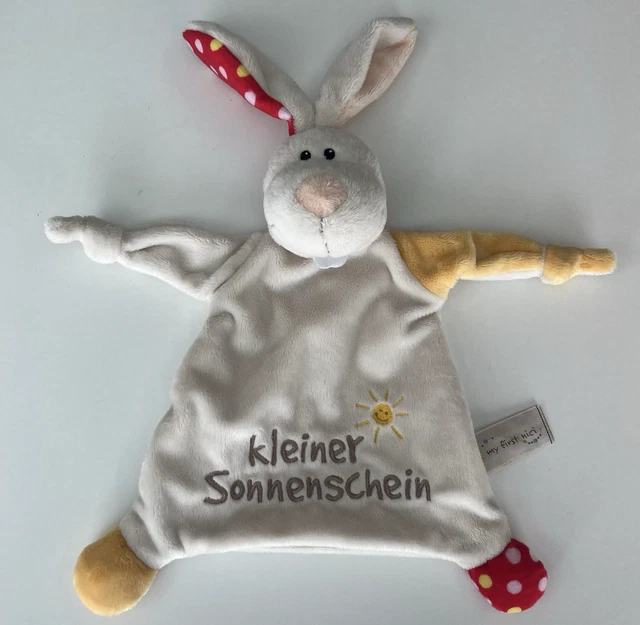 Sterntaler Bio Kuscheltuch / Schmusetuch Mit Namen Bestickt