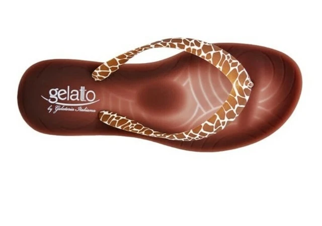 CIABATTE INFRADITO GELATO gelattto giraffe gibu colore cola EUR 36