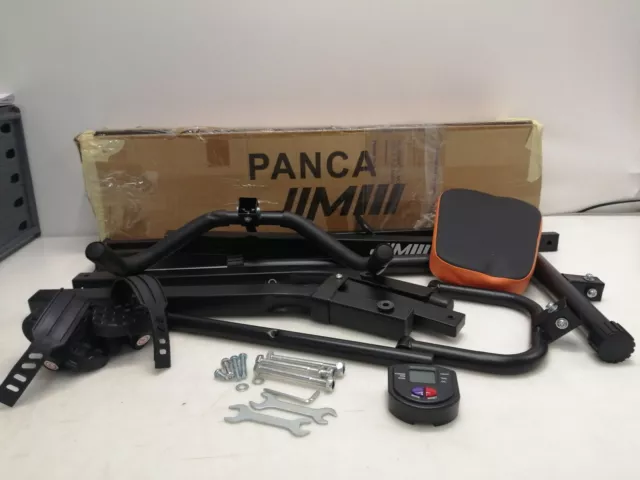 JIM Fitness panca inclinata, nera