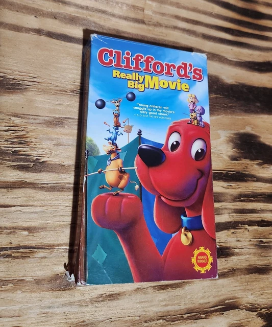 clifford-s-really-big-movie-vhs-tape-2004-classic-kids-children-s